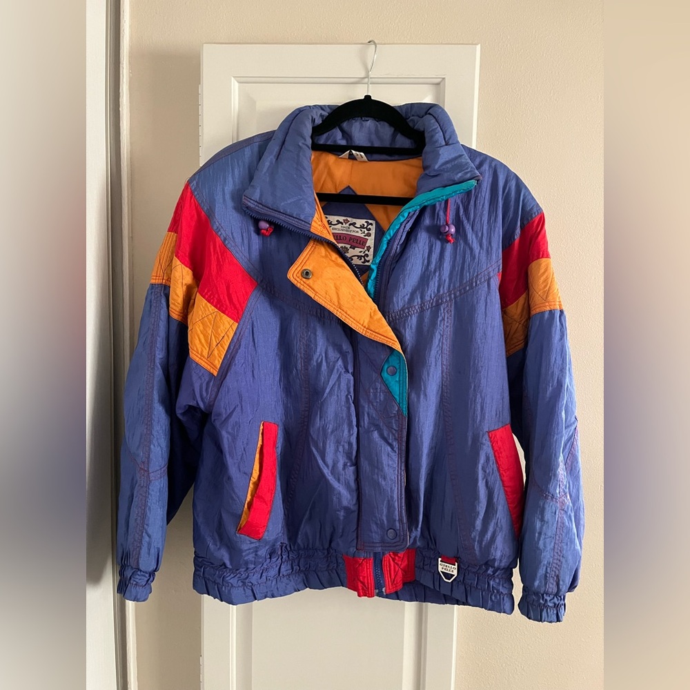 Vintage Women’s Medium Purple Otello Pelle Lightweight Jacket